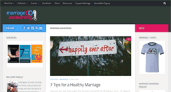 Desktop Screenshot of marriageawakening.com